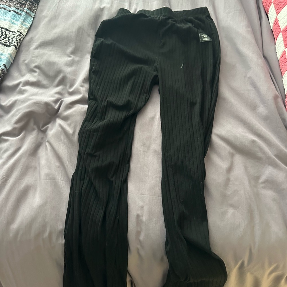 Classic Black Track Pants